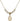 Saint Teresa of Calcutta Crystal Necklace | 1/2 inch | 4mm Beads   14kt Gold Filled