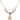 Saint Athanasius Crystal Necklace | 1/2 inch | 4mm Beads   14kt Gold Filled