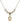 Saint Athanasius Crystal Necklace | 1/2 inch | 4mm Beads   14kt Gold Filled
