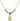 Saint Fiacre Crystal Necklace | 1/2 inch | 4mm Beads   14kt Gold Filled