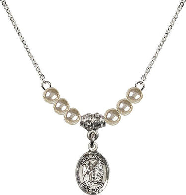 Collar de cristal San Fiacre | 1/2 pulgada | Cuentas de 4 mm | N21-9298