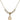 Our Lady of Prompt Succor Crystal Necklace | 1/2 inch | 4mm Beads   14kt Gold Filled
