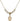 Saint Bede the Venerable Crystal Necklace | 1/2 inch | 4mm Beads   14kt Gold Filled