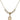 Saint Thomas of Villanova Crystal Necklace | 1/2 inch | 4mm Beads   14kt Gold Filled