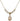 Saint Meinrad of Einsiedeln Crystal Necklace | 1/2 inch | 4mm Beads   14kt Gold Filled