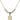 Saint Finnian of Clonard Crystal Necklace | 1/2 inch | 4mm Beads   14kt Gold Filled