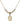 Saint Finnian of Clonard Crystal Necklace | 1/2 inch | 4mm Beads   14kt Gold Filled