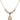 Saint Rosalia Crystal Necklace | 1/2 inch | 4mm Beads   14kt Gold Filled