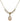 Saint Rosalia Crystal Necklace | 1/2 inch | 4mm Beads   14kt Gold Filled
