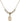 Saint Roch Crystal Necklace | 1/2 inch | 4mm Beads   14kt Gold Filled