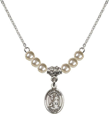 Collar de cristal de San Roque | 1/2 pulgada | Cuentas de 4 mm | N21-9310
