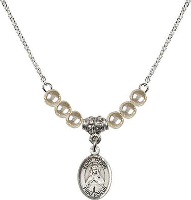 Collar de Cristal Santa Olivia | 1/2 pulgada | Cuentas de 4 mm | N21-9312