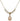 Saint Ronan Crystal Necklace | 1/2 inch | 4mm Beads   14kt Gold Filled