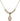 Saint Anthony of Egypt Crystal Necklace | 1/2 inch | 4mm Beads   14kt Gold Filled