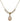 Saint Columbanus Crystal Necklace | 1/2 inch | 4mm Beads   14kt Gold Filled