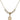 Saint Gianna Beretta Molla Crystal Necklace | 1/2 inch | 4mm Beads   14kt Gold Filled