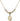 Saint Edburga of Winchester Crystal Necklace | 1/2 inch | 4mm Beads   14kt Gold Filled