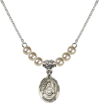 Collar de cristal de Santa Edburga de Winchester | 1,27 cm | N21-9324