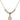 Saint Luigi Orione Crystal Necklace | 1/2 inch | 4mm Beads   14kt Gold Filled