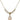 Saint Arnold Janssen Crystal Necklace | 1/2 inch | 4mm Beads   14kt Gold Filled