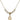 Saint Louis Marie de Montfort Crystal Necklace | 1/2 inch | 4mm Beads   14kt Gold Filled