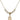 Saint Matthias the Apostle Crystal Necklace | 1/2 inch | 4mm Beads   14kt Gold Filled
