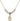 Saint Rene Goupil Crystal Necklace | 1/2 inch | 4mm Beads   14kt Gold Filled
