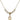 Saint Rafta Crystal Necklace | 1/2 inch | 4mm Beads   14kt Gold Filled