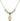 Saint Rafta Crystal Necklace | 1/2 inch | 4mm Beads   14kt Gold Filled