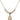 Saint Clement Crystal Necklace | 1/2 inch | 4mm Beads   14kt Gold Filled