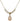 Saint Clement Crystal Necklace | 1/2 inch | 4mm Beads   14kt Gold Filled
