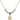 Saint Catherine of Alexandria Crystal Necklace | 1/2 inch | 4mm Beads   14kt Gold Filled