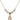 Saint Thomas A Becket Crystal Necklace | 1/2 inch | 4mm Beads   14kt Gold Filled