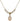 Saint Thomas A Becket Crystal Necklace | 1/2 inch | 4mm Beads   14kt Gold Filled