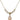 Virgin of the Globe Crystal Necklace | 1/2 inch | 4mm Beads   14kt Gold Filled