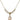 Saint Adrian of Nicomedia Crystal Necklace | 1/2 inch | 4mm Beads   14kt Gold Filled