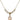 Saint Dunstan Crystal Necklace | 1/2 inch | 4mm Beads   14kt Gold Filled