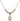 Saint Dunstan Crystal Necklace | 1/2 inch | 4mm Beads   14kt Gold Filled