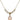 Saint John Chrysostom Crystal Necklace | 1/2 inch | 4mm Beads   14kt Gold Filled
