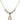 Saint Paula Crystal Necklace | 1/2 inch | 4mm Beads   14kt Gold Filled