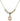 Saint Paula Crystal Necklace | 1/2 inch | 4mm Beads   14kt Gold Filled