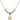 Saint Edwin Crystal Necklace | 1/2 inch | 4mm Beads   14kt Gold Filled