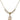 Saint Polycarp of Smyrna Crystal Necklace | 1/2 inch | 4mm Beads   14kt Gold Filled