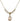 Saint Fina Crystal Necklace | 1/2 inch | 4mm Beads   14kt Gold Filled