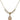 Divine Mercy Crystal Necklace | 1/2 inch | 4mm Beads   14kt Gold Filled