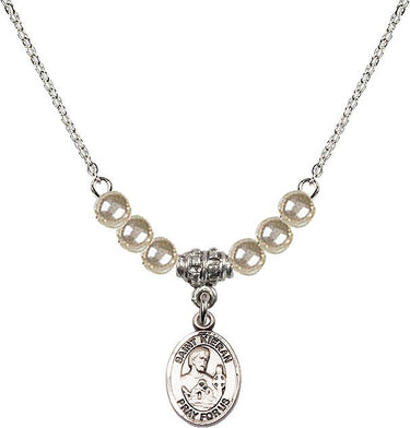 Collar de cristal de San Ciaran | 1/2 pulgada | Cuentas de 4 mm | N21-9367