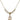 Saint Vitus Crystal Necklace | 1/2 inch | 4mm Beads   14kt Gold Filled