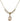 Saint Vitus Crystal Necklace | 1/2 inch | 4mm Beads   14kt Gold Filled