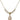 Saint John Berchmans Crystal Necklace | 1/2 inch | 4mm Beads   14kt Gold Filled
