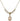 Saint Andrew Kim Taegon Crystal Necklace | 1/2 inch | 4mm Beads   14kt Gold Filled